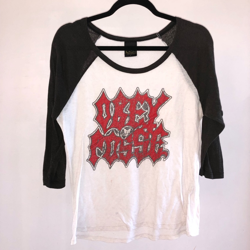 Old school obey posse baseball tee